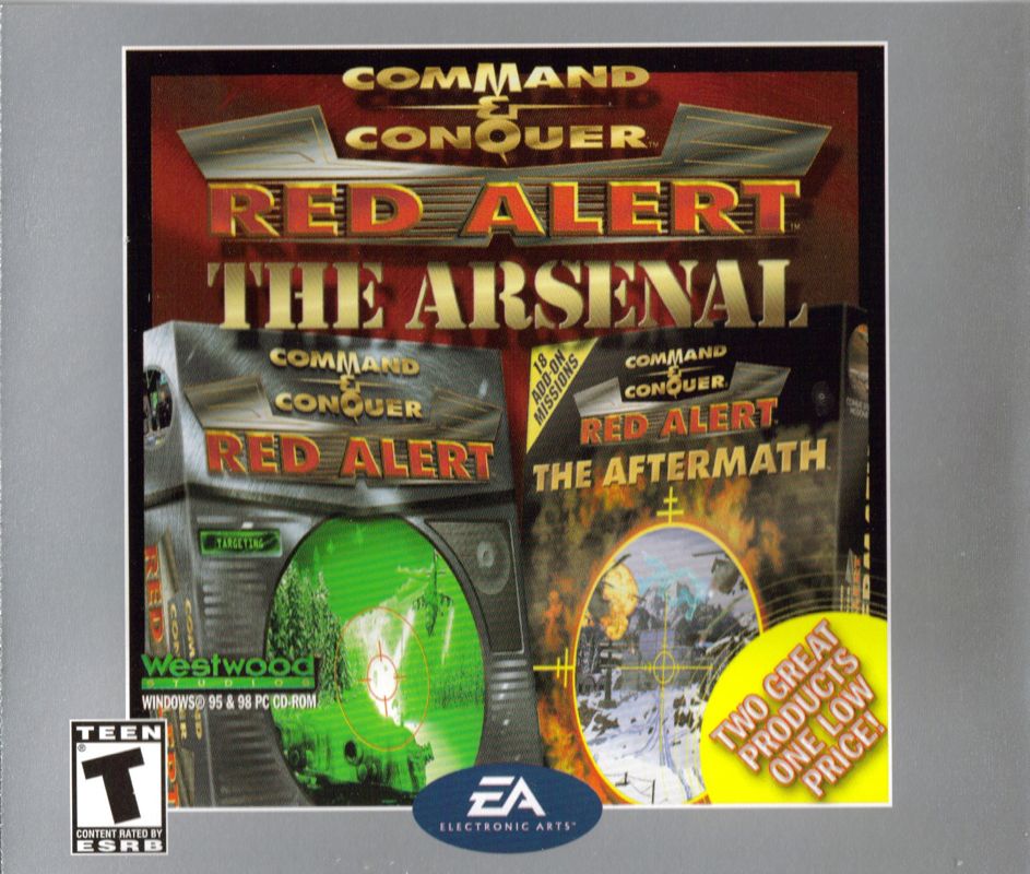 Other for Command & Conquer: Red Alert - The Arsenal (DOS and Windows) (EA Classics release): Jewel Case - Front