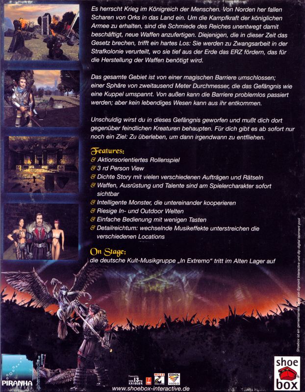 Back Cover for Gothic (Windows)