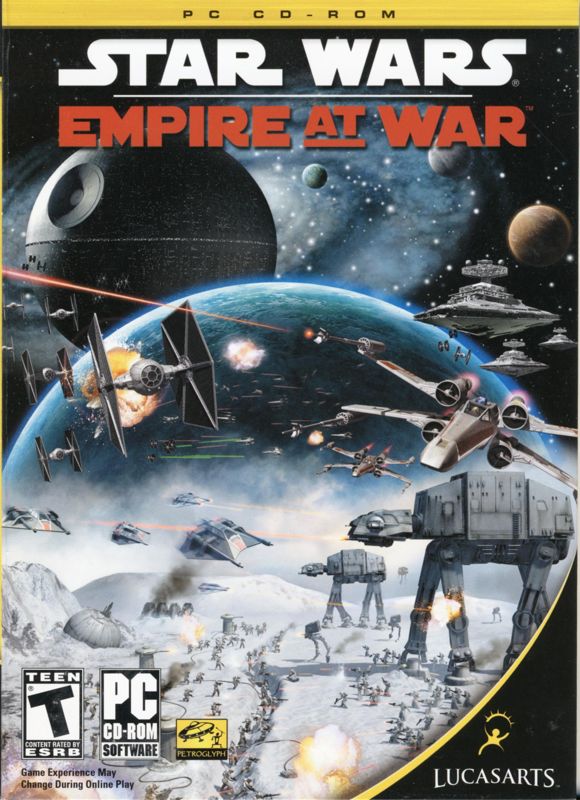 Front Cover for Star Wars: Empire at War (Windows) (CD-ROM release)