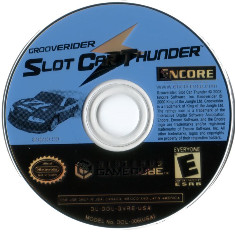 Media for GrooveRider: Slot Car Thunder (GameCube)