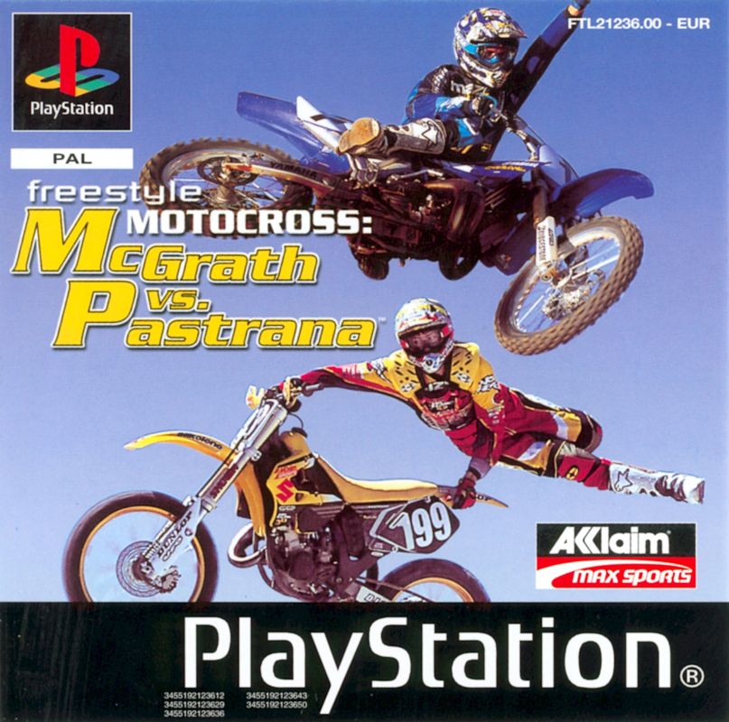 Freestyle Motocross: McGrath vs. Pastrana (Sony PlayStation 1, 2000) for  sale online