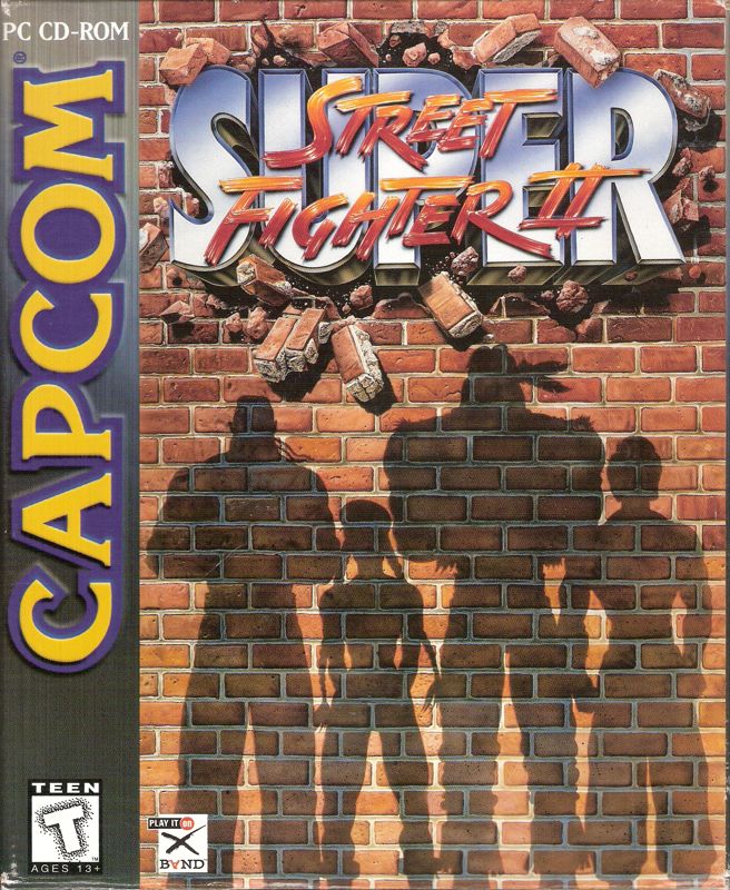 Front Cover for Super Street Fighter II (DOS)