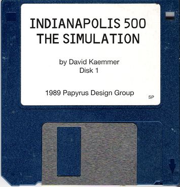 Media for Indianapolis 500: The Simulation (Amiga): Disk 1