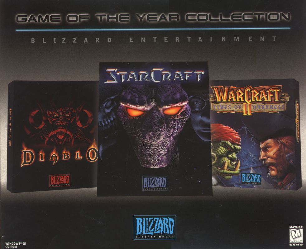 Front Cover for Blizzard's Game of the Year Collection (Windows)