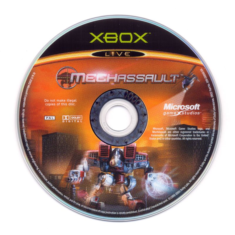 Media for MechAssault (Xbox)