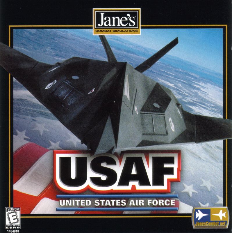 Other for Jane's Combat Simulations: USAF - United States Air Force (Windows): Jewel Case - Front