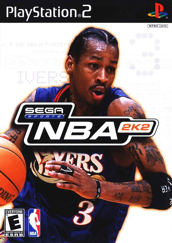 Front Cover for NBA 2K2 (PlayStation 2)