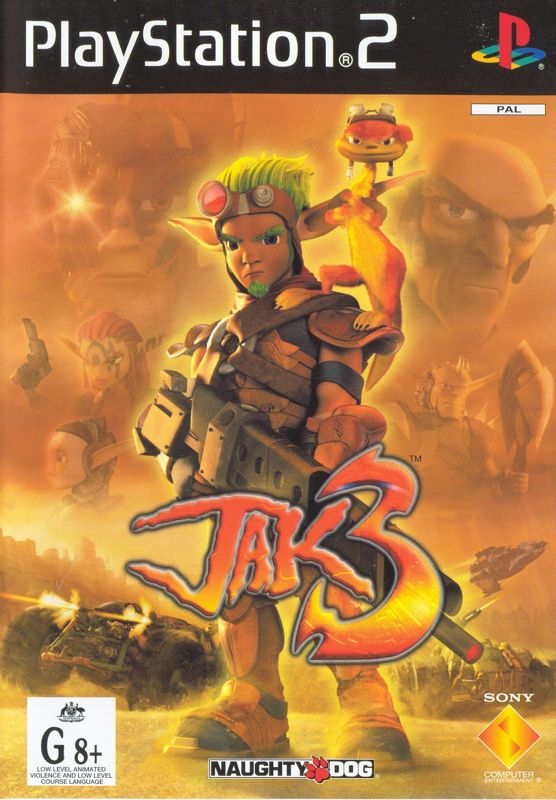 Front Cover for Jak 3 (PlayStation 2)