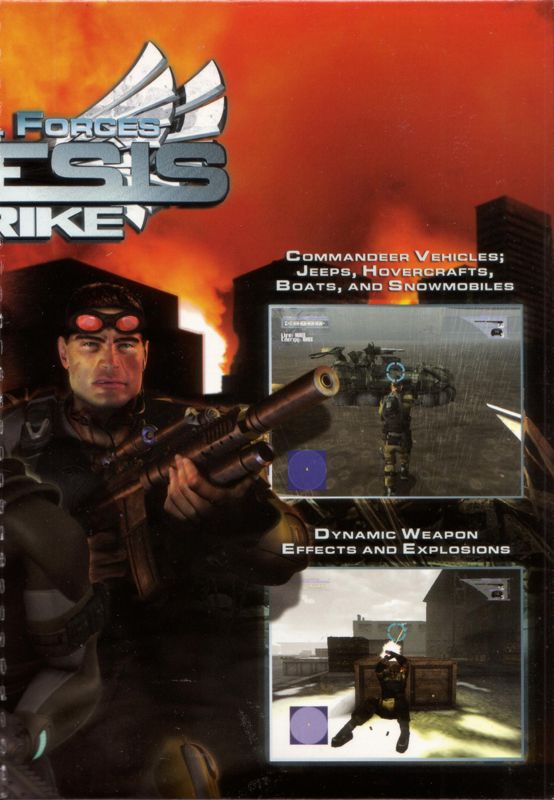 Special Forces Nemesis Strike cover or packaging material MobyGames