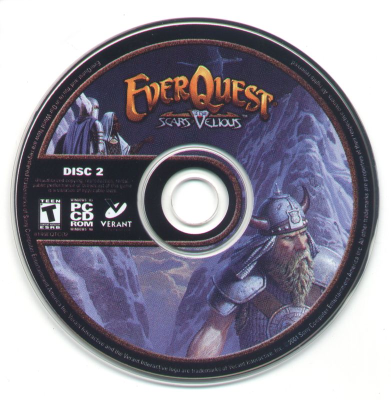 Media for EverQuest: Trilogy (Windows): Disc 2 - Scars of Velious