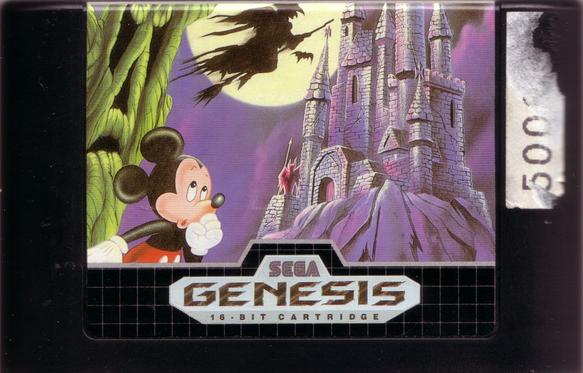 Media for Castle of Illusion starring Mickey Mouse (Genesis)