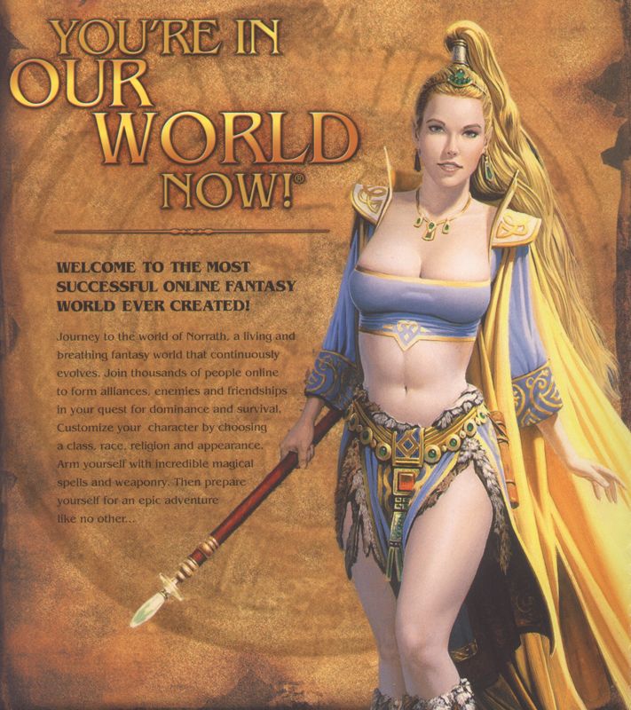 Inside Cover for EverQuest: Trilogy (Windows): Left Flap
