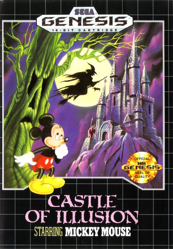 Front Cover for Castle of Illusion starring Mickey Mouse (Genesis)