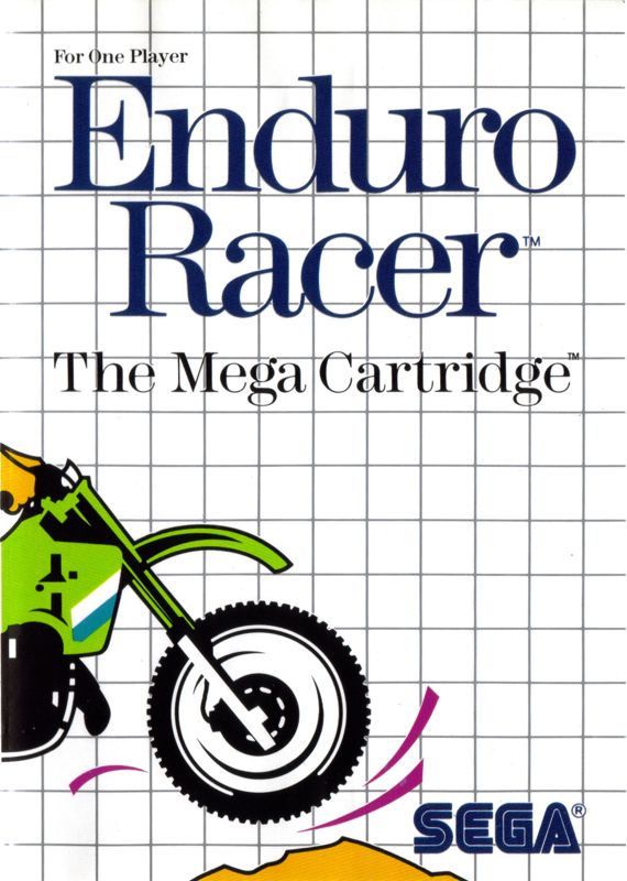 Front Cover for Enduro Racer (SEGA Master System)