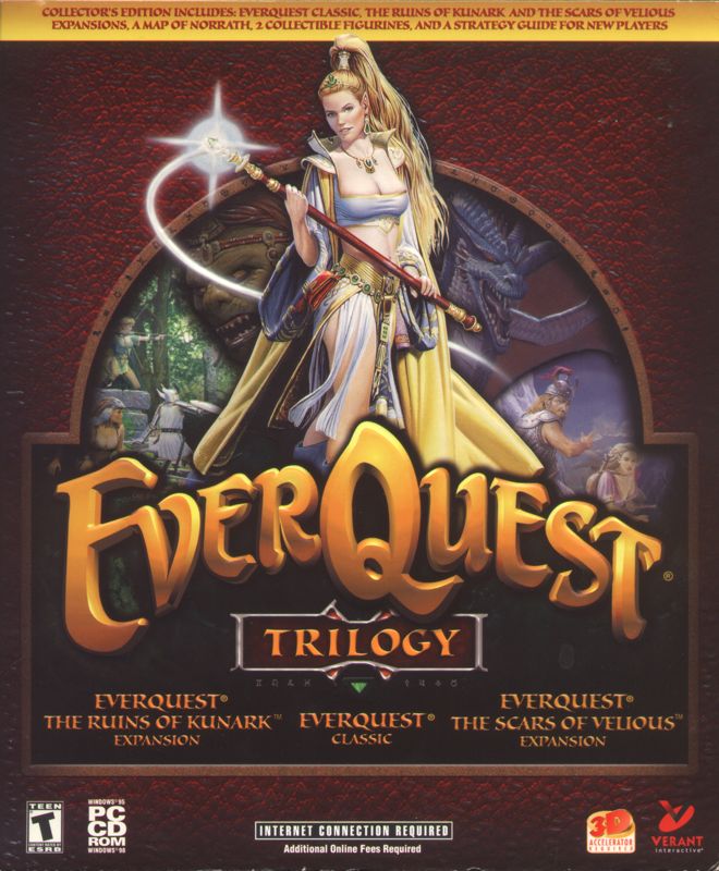 Front Cover for EverQuest: Trilogy (Windows)