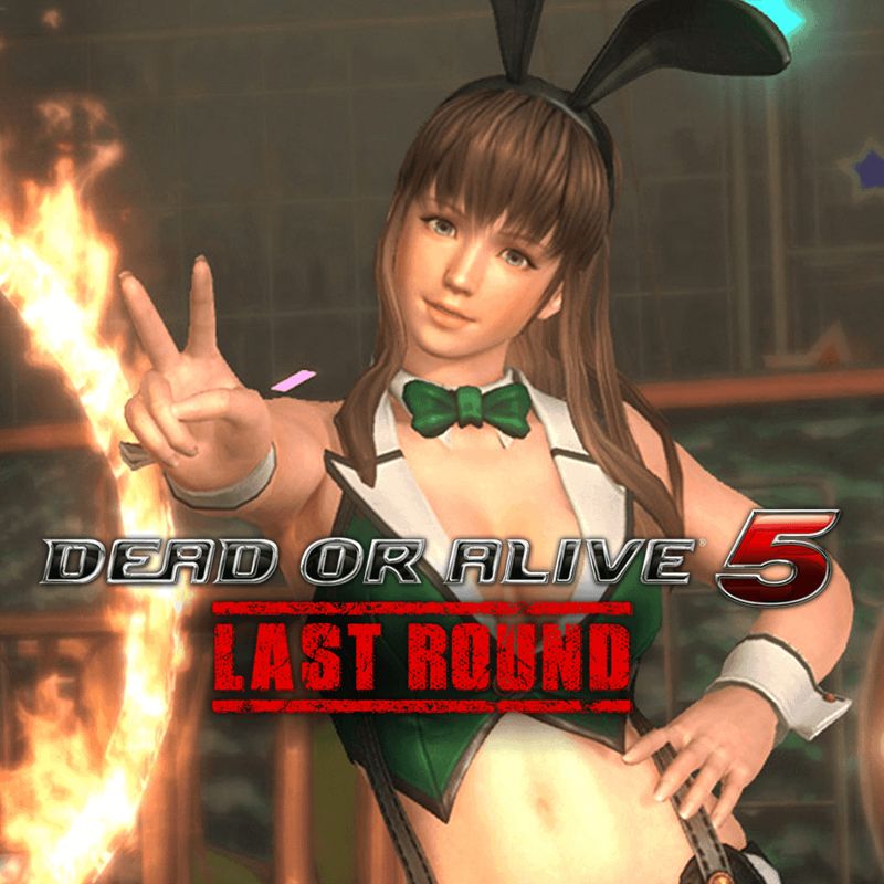 Front Cover for Dead or Alive 5: Last Round - Sexy Bunny Hitomi (PlayStation 4) (download release)