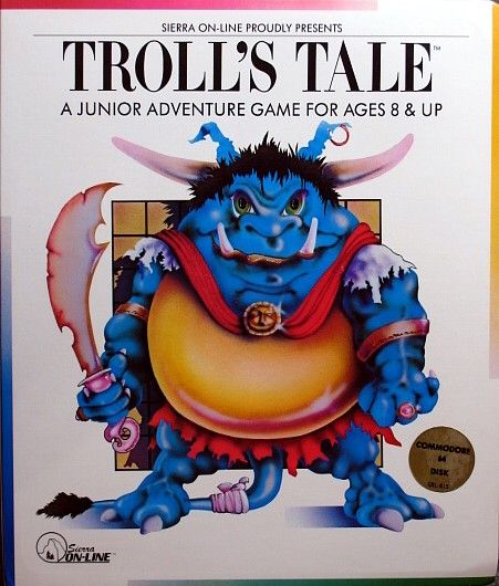 Front Cover for Troll's Tale (Commodore 64)