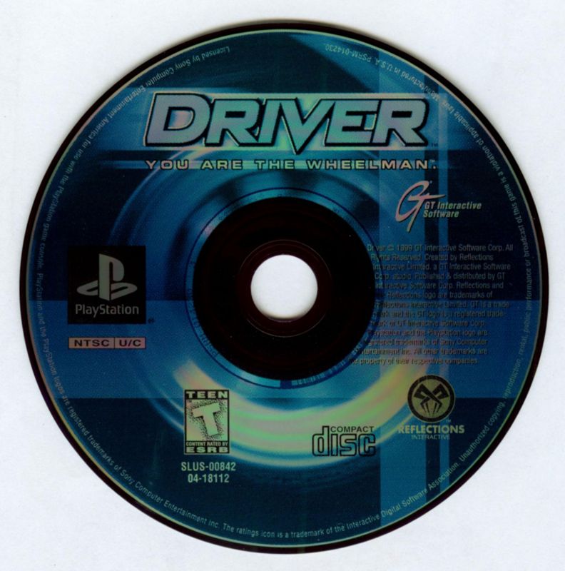 Media for Driver (PlayStation)