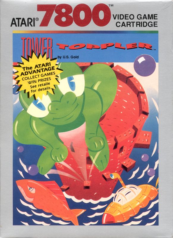 Front Cover for Tower Toppler (Atari 7800)