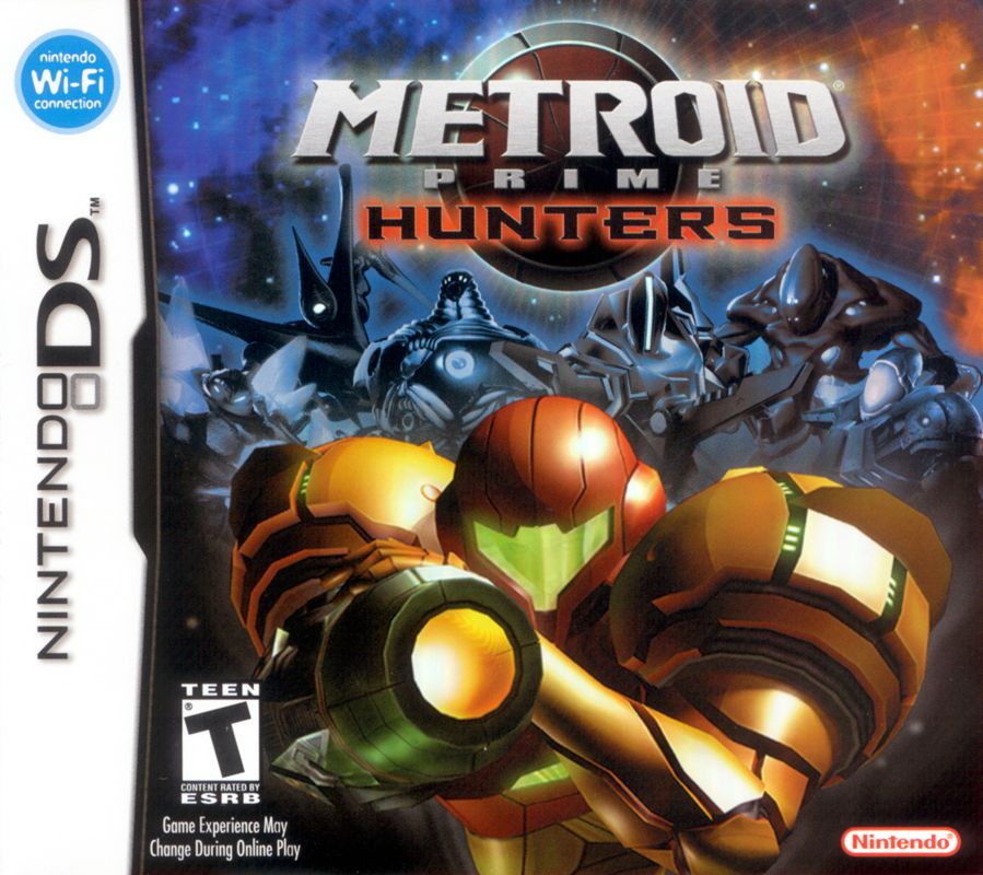 Front Cover for Metroid Prime: Hunters (Nintendo DS)