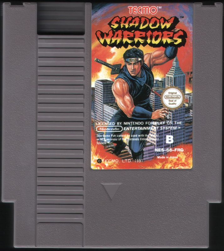Ninja Gaiden cover or packaging material MobyGames