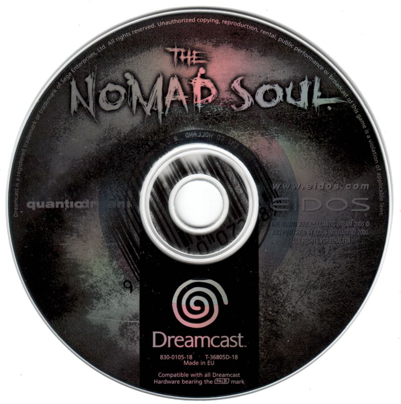 Media for Omikron: The Nomad Soul (Dreamcast)