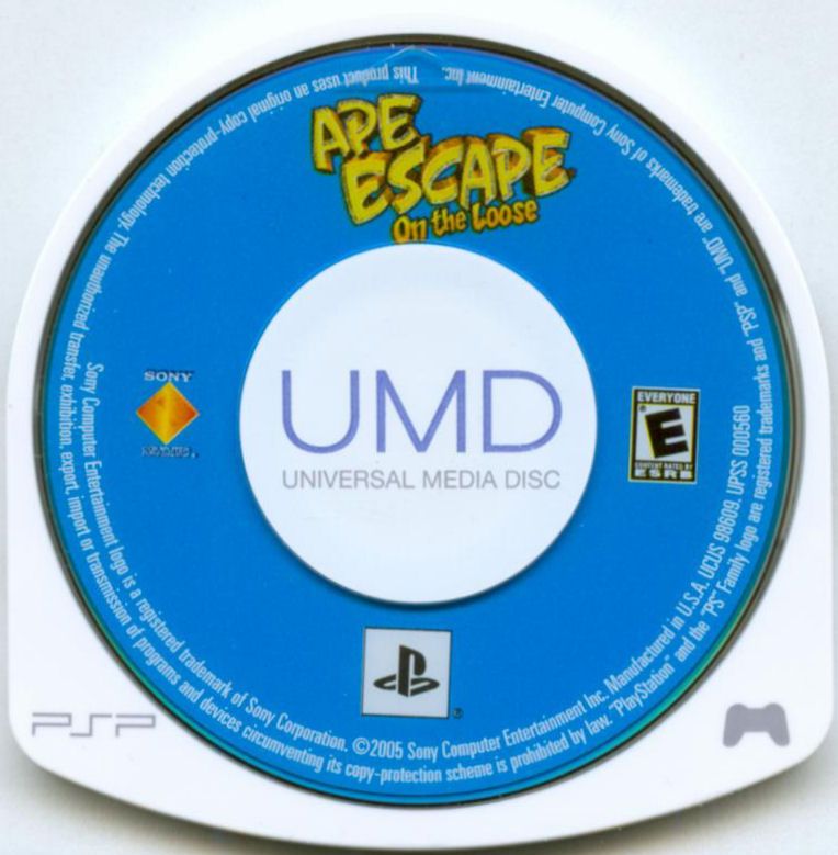 Media for Ape Escape: On the Loose (PSP)