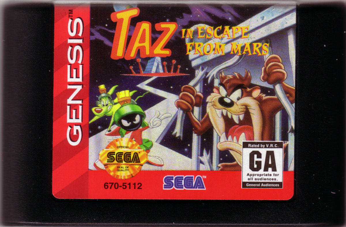 Media for Taz in Escape from Mars (Genesis)