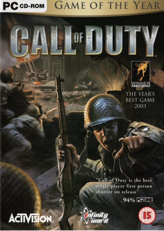 Front Cover for Call of Duty (Windows) (Game of the Year release)