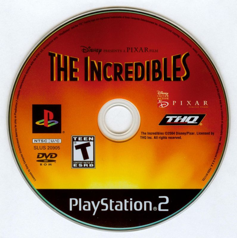Media for The Incredibles (PlayStation 2)