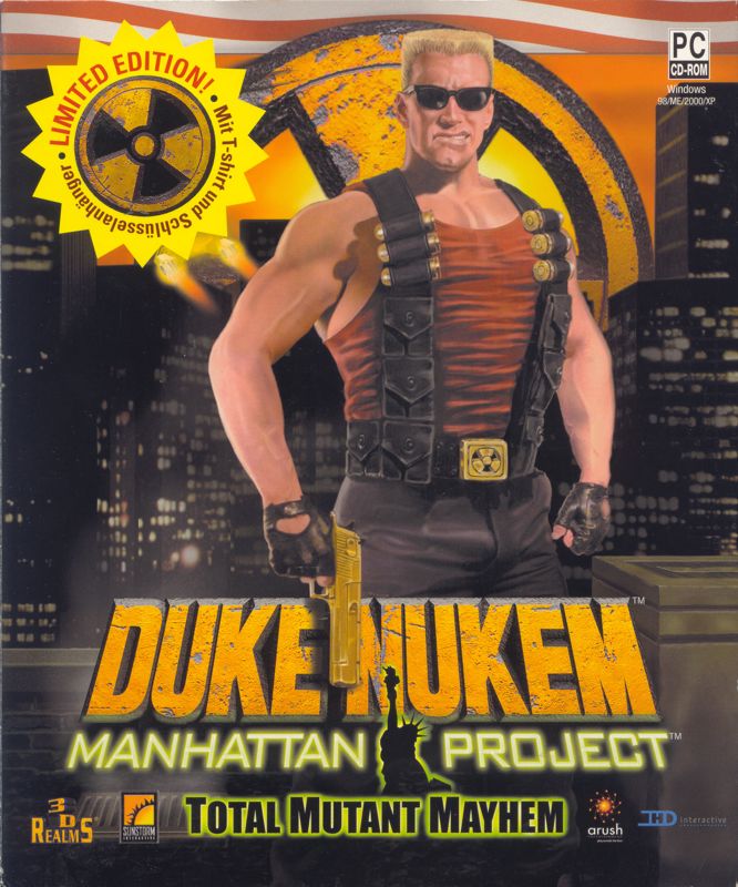 Front Cover for Duke Nukem: Manhattan Project (Limited Edition) (Windows)