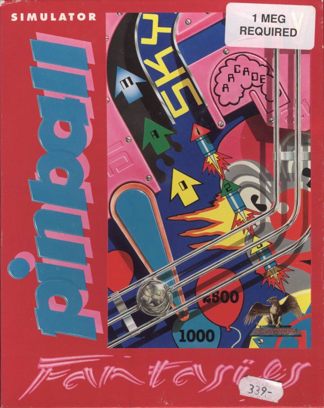 Front Cover for Pinball Fantasies (Amiga)