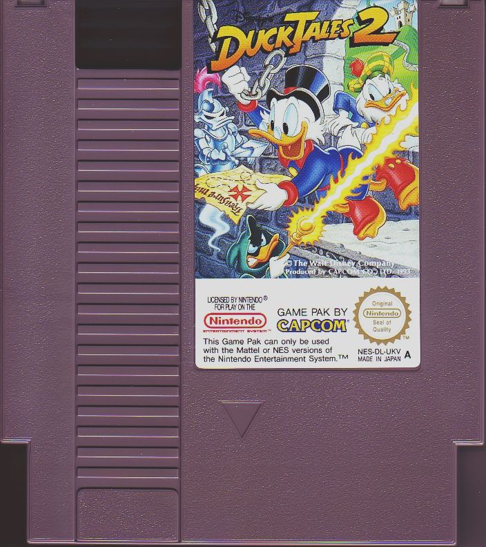 Media for Disney's DuckTales 2 (NES)