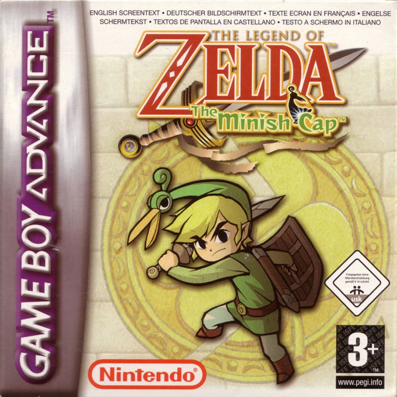 Front Cover for The Legend of Zelda: The Minish Cap (Game Boy Advance)