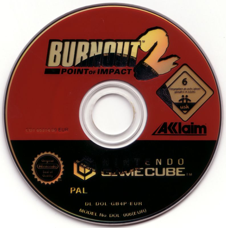 Media for Burnout 2: Point of Impact (GameCube)