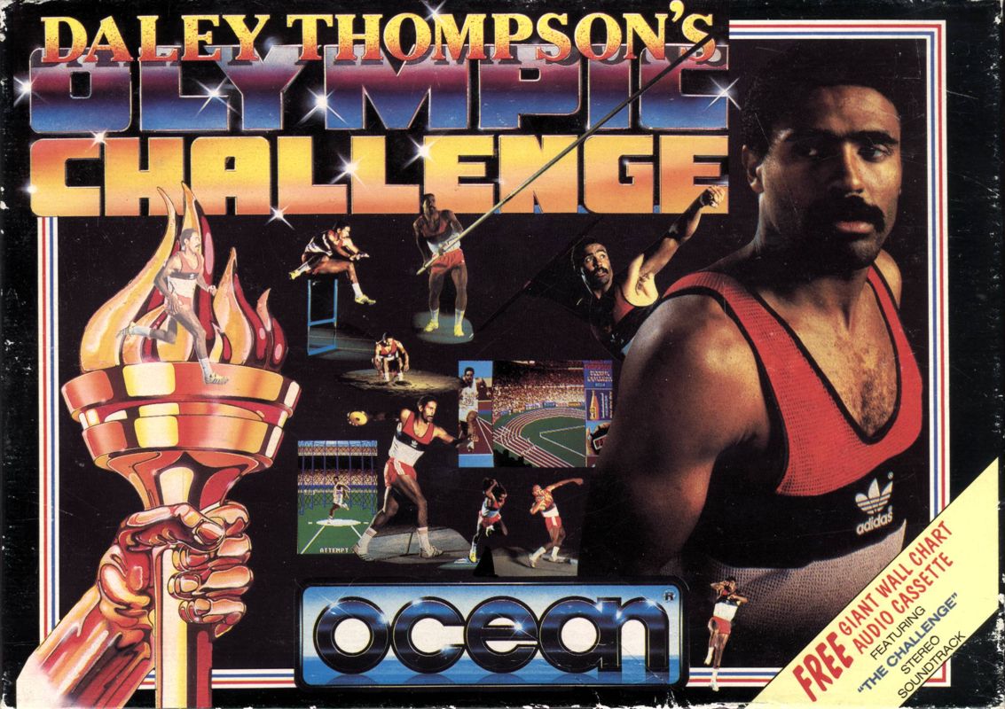 Front Cover for Daley Thompson's Olympic Challenge (Atari ST)