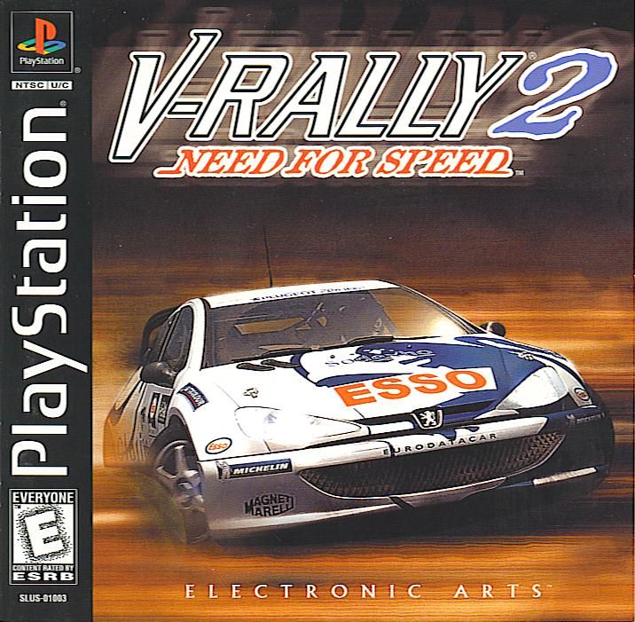 Front Cover for Need for Speed: V-Rally 2 (PlayStation)