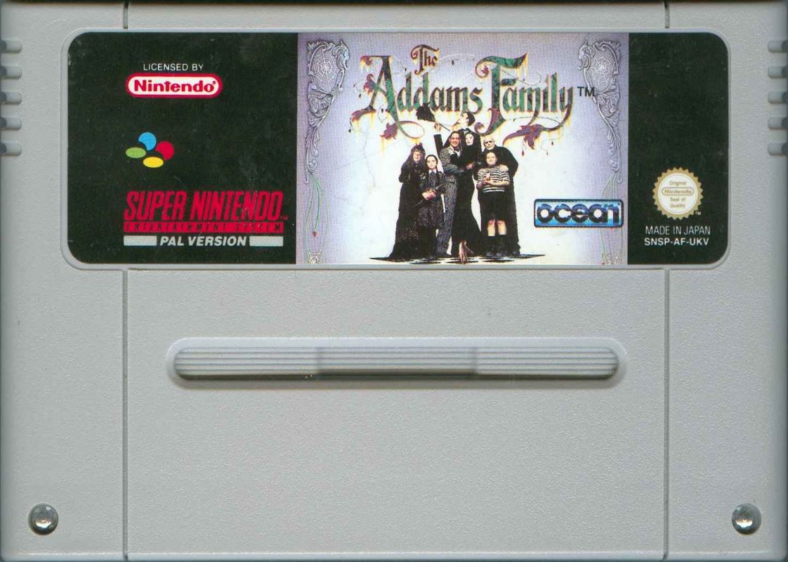 Media for The Addams Family (SNES)