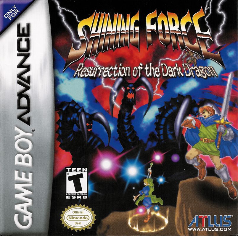 Front Cover for Shining Force: Resurrection of the Dark Dragon (Game Boy Advance)