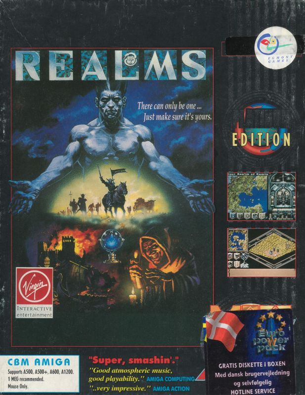 Front Cover for Realms (Amiga) (Hit Squad Release)