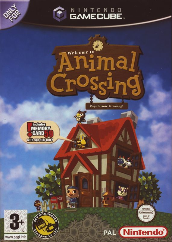 Front Cover for Animal Crossing (GameCube)