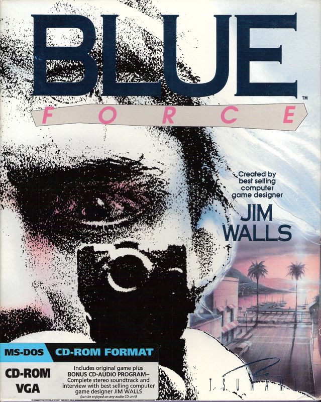Front Cover for Blue Force (DOS)