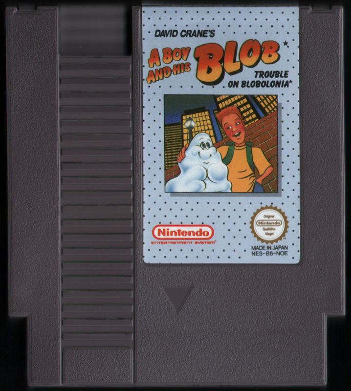 Media for David Crane's A Boy and His Blob: Trouble on Blobolonia (NES)