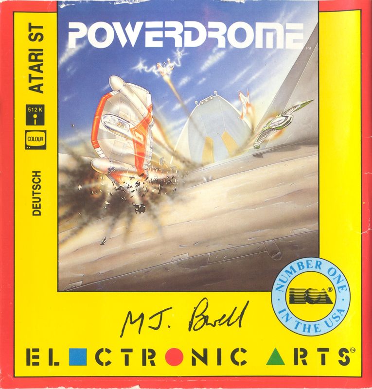 Front Cover for Powerdrome (Atari ST)