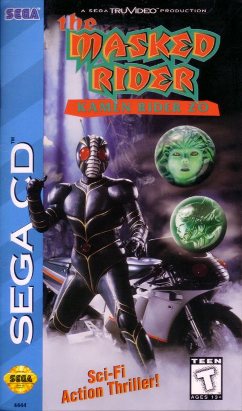 Front Cover for The Masked Rider: Kamen Rider ZO (SEGA CD)