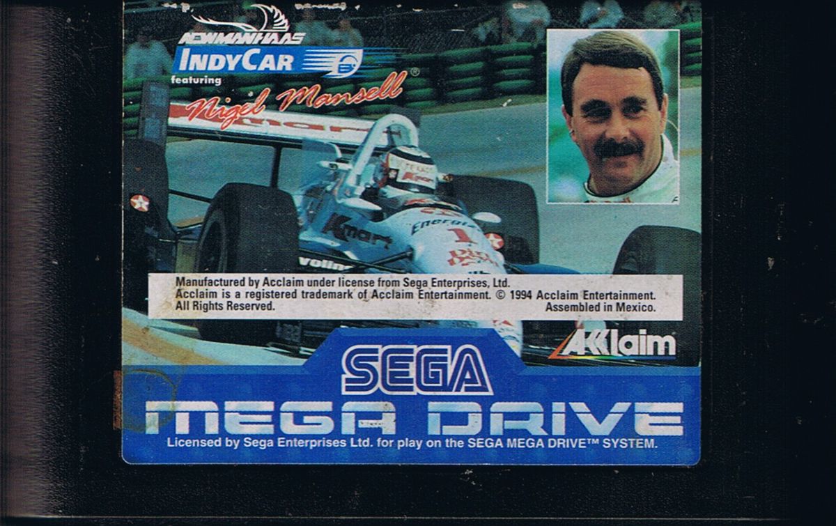 Newman/Haas IndyCar featuring Nigel Mansell cover or packaging 