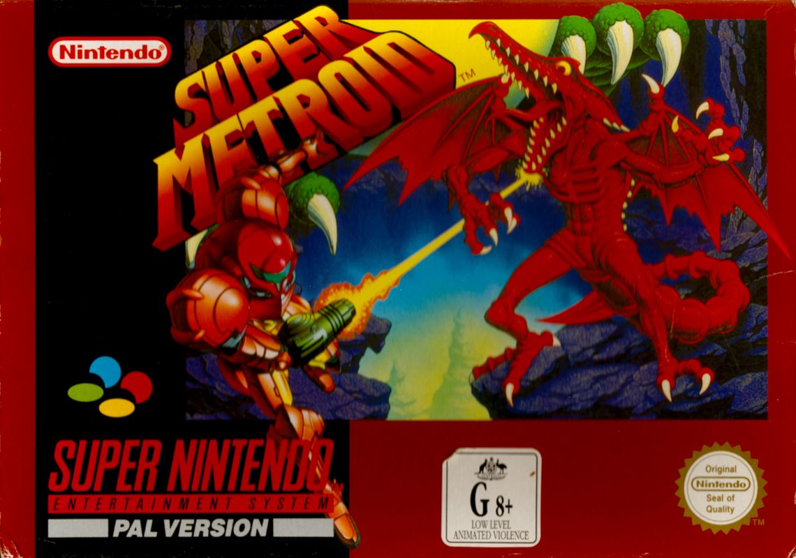 Front Cover for Super Metroid (SNES)