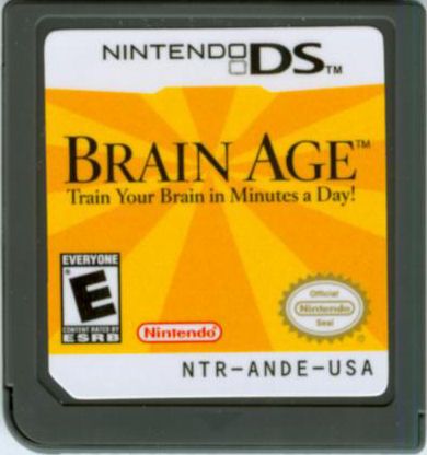 Media for Brain Age: Train Your Brain in Minutes a Day! (Nintendo DS)