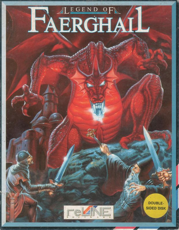 Front Cover for Legend of Faerghail (Atari ST)