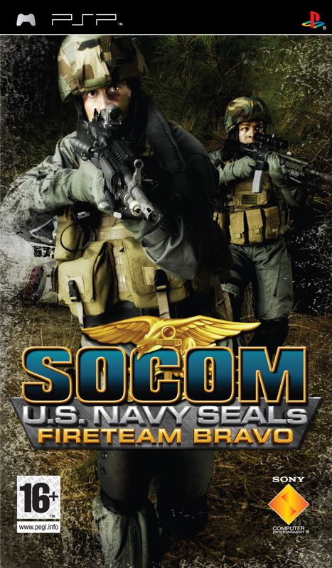 Psp - Socom U.S. Navy Seals Fireteam Bravo 2 Sony PlayStation Portable Cart  #111